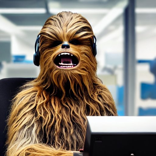 Chewbacca Telemarketer Chewbacca Telemarketer